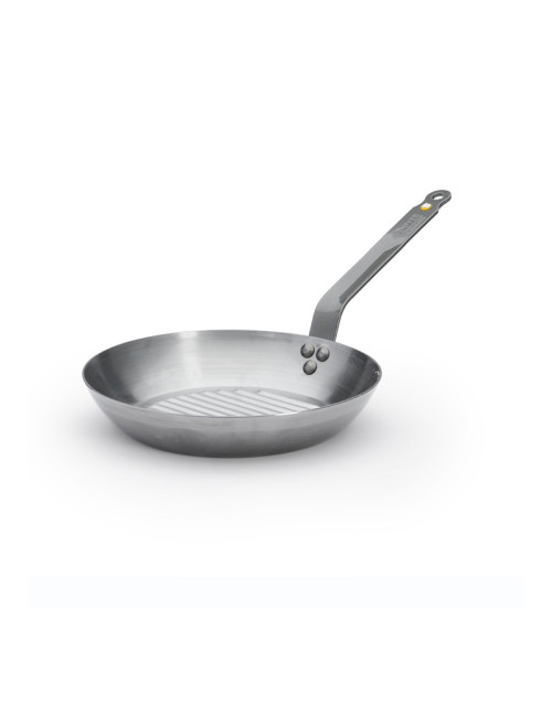 De Buyer Mineral B steel grill pan - 2 sizes