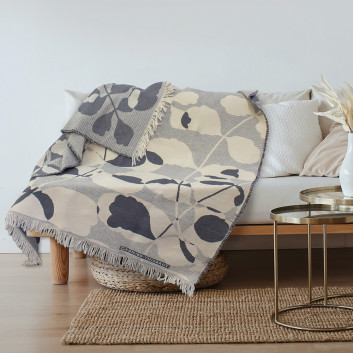 Garnier Thiebaut Ombres Végétales Throw Blanket