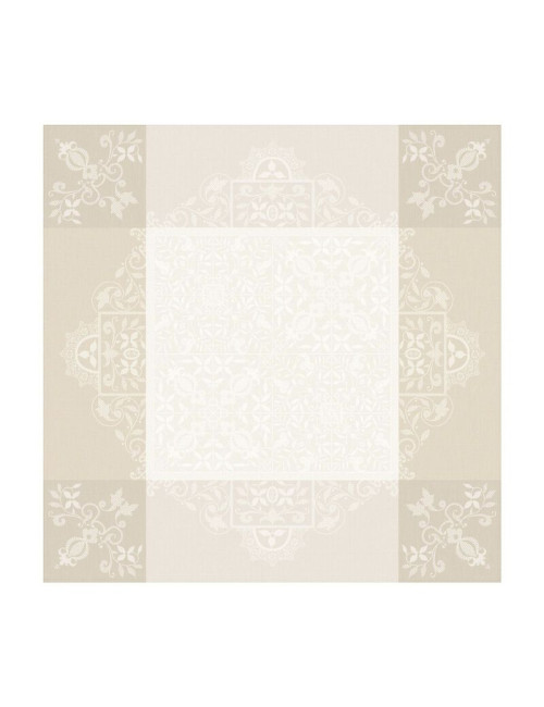Le Jacquard Français Venezia ivoire cotton tablecloth - 4 sizes
