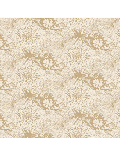 Garnier Thiebaut Mille Bloom Tablecloth natural - 2 sizes