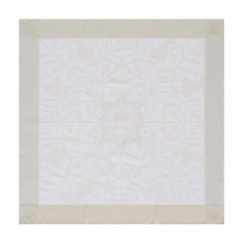 Le Jacquard Français Venezia 4 napkins ivory cotton