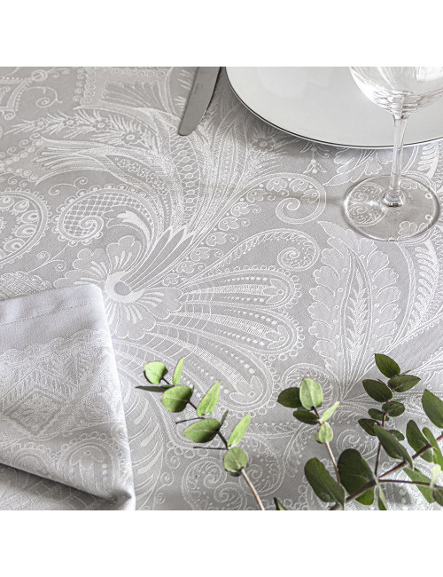 Garnier Thiebaut Grace 4 napkins pearl