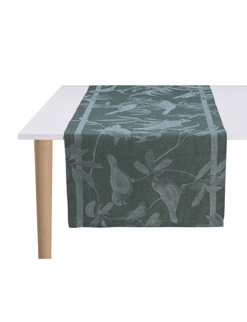 Le Jacquard Français Volière table runner - 3 colors