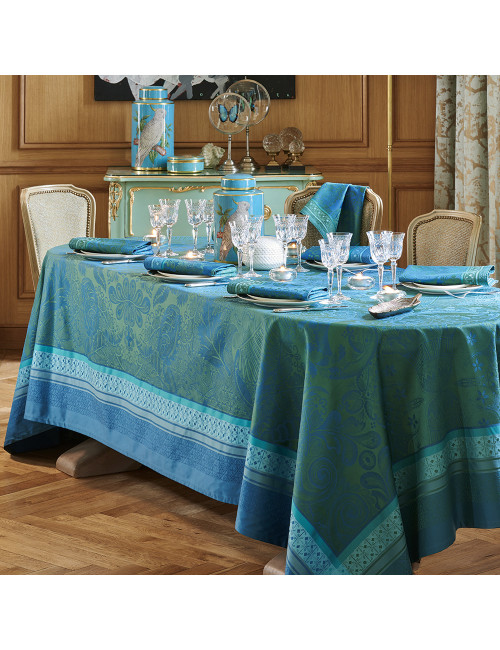Garnier Thiebaut Isaphire 4 placemats emerald