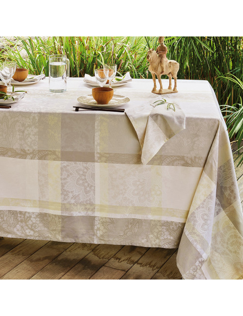 Garnier Thiebaut Mille Dentelles 4 napkins natural