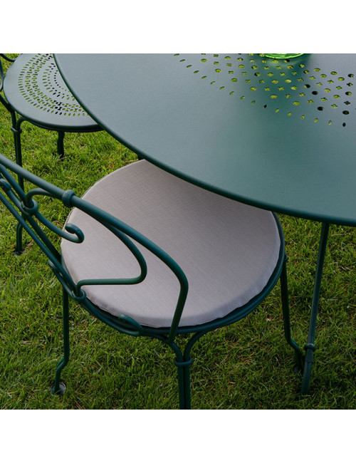 Fermob outdoor round chair cushion - 3 colors 2 sizes