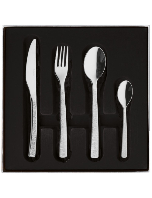 DEGRENNE Box 75 pcs cutlery set Astrée Ciselée