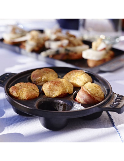 Frying pan Snails 14cm Black matt