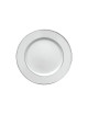 DEGRENNE 6 platinum gold braid plates - 4 sizes 2 colors