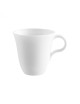 DEGRENNE 6 cups and saucers SD One white - 2 sizes