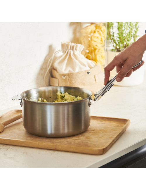 De Buyer Loqy removable stainless steel handle