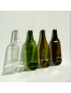 Q DE BOUTEILLES Glass board shelf tray medium - 3 colors