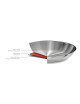 Cristel Mutine 2-piece set of removable high pans 24 28cm