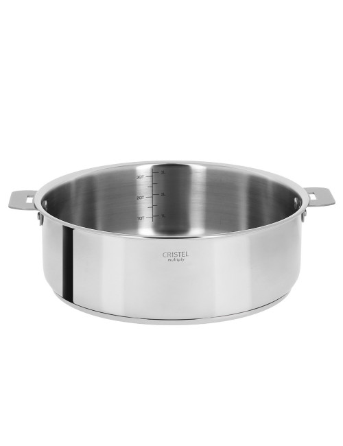 CRISTEL Casteline Sauté Pan + Lid - 4 Sizes