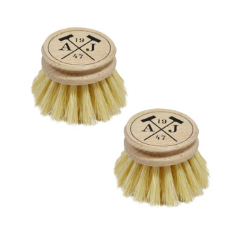 Andrée Jardin 2 replaceable heads for dish brush