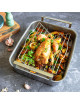 Cristel Oven dish Roaster stainless steel - 2 sizes