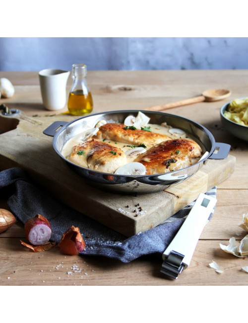 Cristel Mutine Deep Frying Pan - 2 sizes
