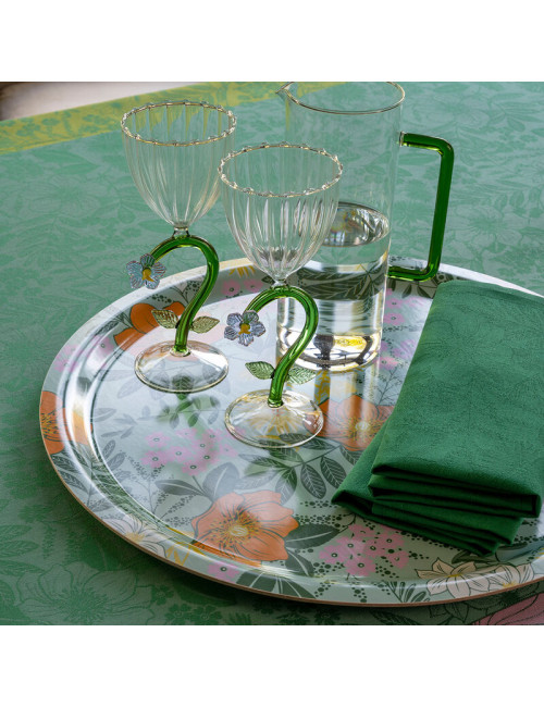 Le Jacquard Français 4 plain Cottage napkins - 3 colors