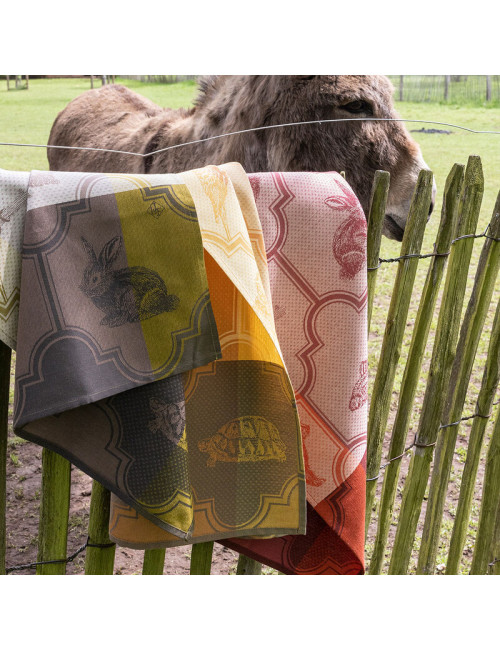 Le Jacquard Français Nos Acolytes cotton tea towel - 3 colors