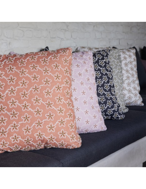 Turpault Cushion cover FLOWERS 45x45cm - 5 colors