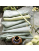 Turpault 4 CHAMBRAY towels 100% linen - 4 colors