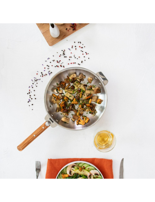 Cristel Casteline wok and lid - 3 sizes