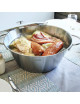 Cristel stainless steel jam pot - 2 sizes