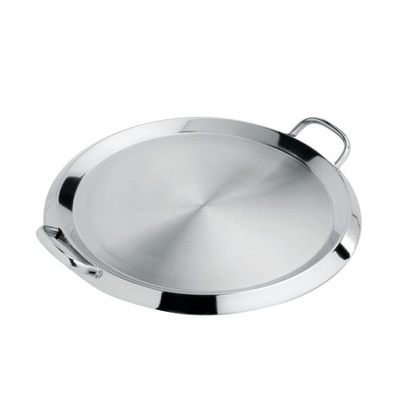 Grill Plancha stainless steel 34cm Cristel