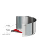 Cristel Strate stock pot - 2 sizes
