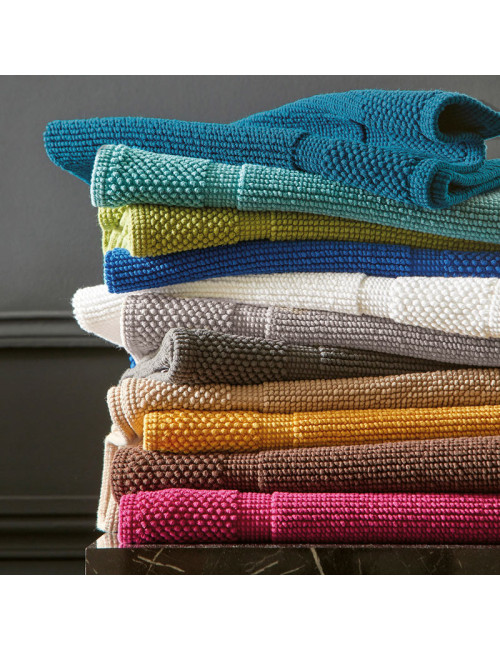 Blanc des Vosges Comores bath mat - 13 colors 2 sizes