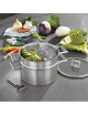 Strate Cristel glass flat lid - 8 sizes