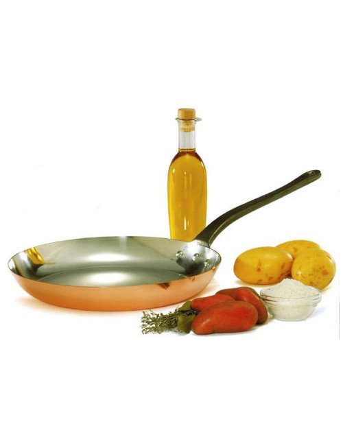 Baumalu tinned copper frying pan - 4 sizes