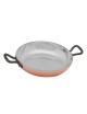 Baumalu tinned copper round dish - 2 sizes