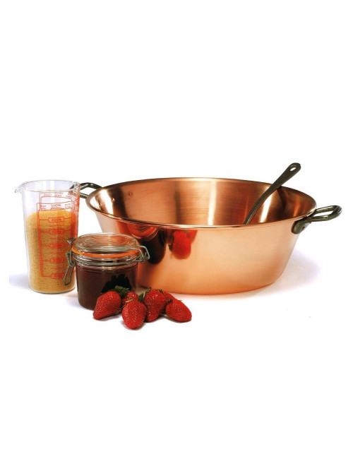 Jam pan 40cm smooth copper Baumalu