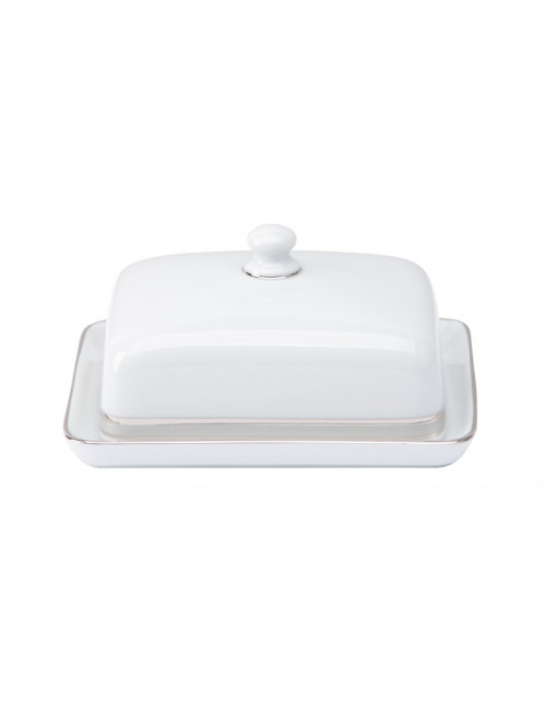 Deshoulières Excellence powdered gray butter dish