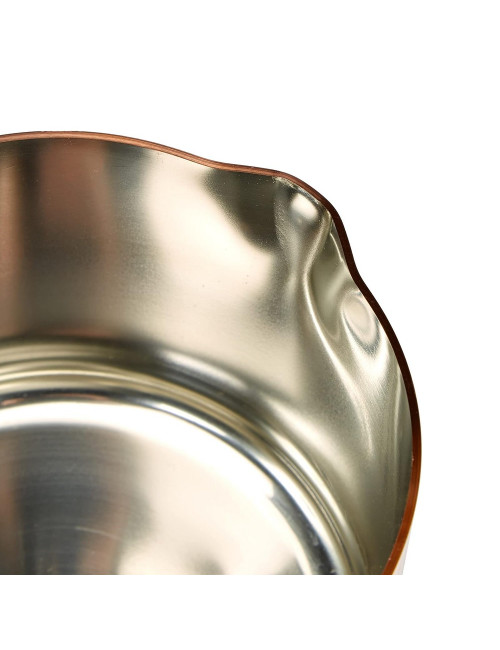 Baumalu smooth copper sauce boat