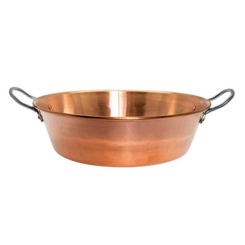 Jam pan 38cm smooth copper Baumalu