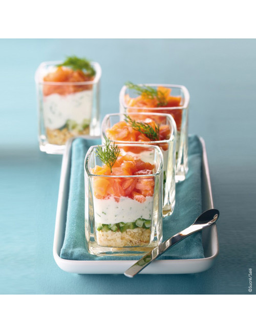 La Rochère 6 KUBE appetizers - 2 sizes