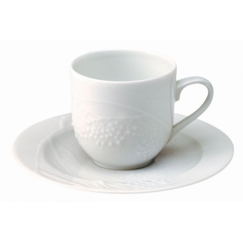 Deshoulières Promenade 6 cups and saucers - 4 capacities