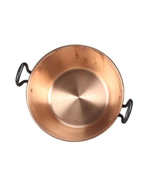 Baumalu smooth copper jam pan 26cm