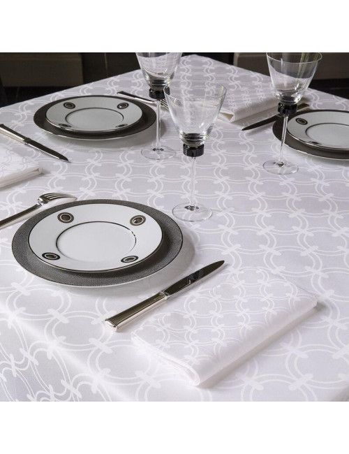 Le Jacquard Français 4 napkins Anneaux