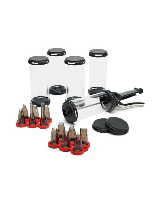 De Buyer le Tube Pro box 4 refills 12 sockets