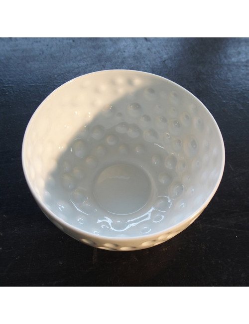 Jacques Pergay Coral porcelain 6 bowls - 3 sizes