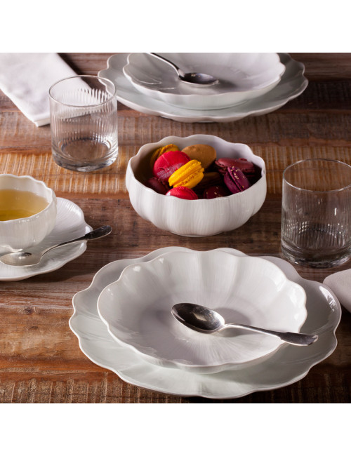 Jacques Pergay 6 Pumpkin Citrouille porcelain plates - 3 sizes