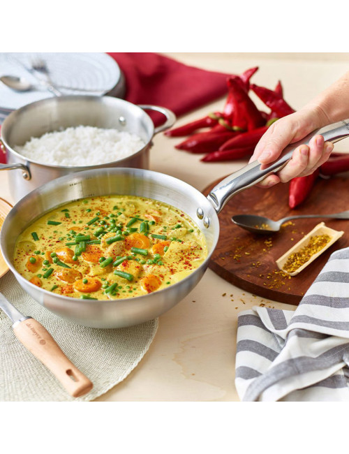 De Buyer Alchimy rounded sauté pan - 3 sizes