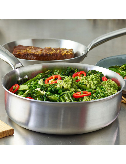 De Buyer Alchimy straight sauté pan - 2 diameters