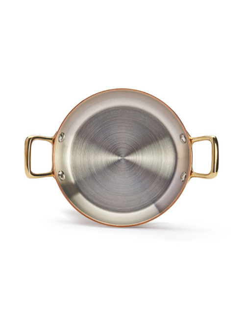 De Buyer Inocuivre round oven dish copper-stainless steel brass - 4 sizes