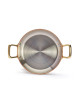 De Buyer Inocuivre round oven dish copper-stainless steel brass - 4 sizes