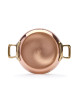 De Buyer Inocuivre round oven dish copper-stainless steel brass - 4 sizes