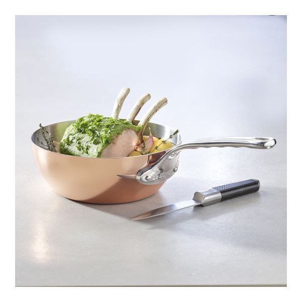 De Buyer Inocuivre rounded sauté pan - 2 sizes